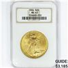 Image 1 : 1924 $20 Gold Double Eagle NGC MS63