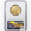 Image 2 : 1893 $10 Gold Eagle NGC MS61