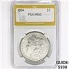 Image 1 : 1904 Morgan Silver Dollar PGA MS62