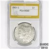 Image 1 : 1901-S Morgan Silver Dollar PGA MS60