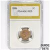 Image 1 : 1886 Indian Head Cent PGA MS63 RED