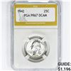 Image 1 : 1942 Washington Silver Quarter PGA PR67 DCAM