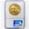 Image 2 : 1924 $20 Gold Double Eagle NGC MS63