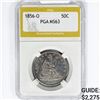 Image 1 : 1856-O Seated Liberty Half Dollar PGA MS63
