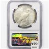 Image 2 : 1924-S Silver Peace Dollar NGC MS61