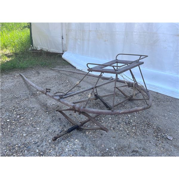 Horse drawn high seat