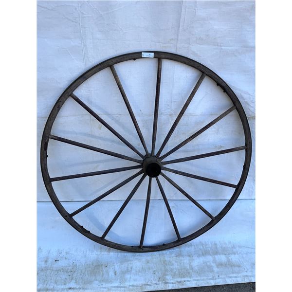 Vintage wagon wheel
