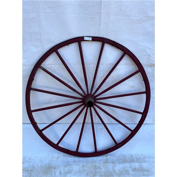Vintage wagon wheel