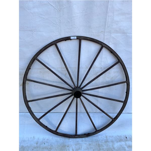 Vintage wagon wheel