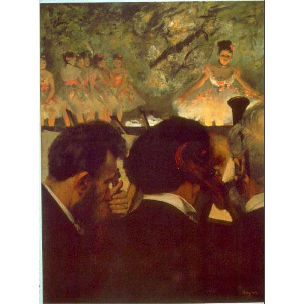 Edgar Degas - Musicians