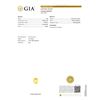 Image 5 : 1.41 ctw UNHEATED Yellow Sapphire and 0.39 ctw Diamond 18K White Gold Ring (GIA