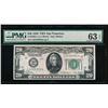 1928 $20 San Francisco FRN PMG 63EPQ