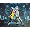 Image 1 : Warner Bros Rick And Morty Sericel Animation Art Full Meta Jackrick