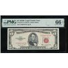 Image 1 : 1953B $5 Legal Tender Note PMG 66EPQ