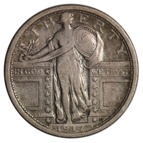 1917 Standing Liberty Quarter Type 1