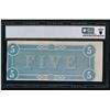 Image 2 : 1864 $5 T-69 Confederate PCGS 50PPQ
