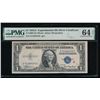 Image 1 : 1935A $1 Experimental R Silver Certificate PMG 64EPQ