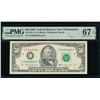 1990 $50 Philadelphia FRN PMG 67EPQ
