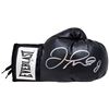 Image 1 : Floyd Mayweather Jr. Autographed Black Everlast Boxing Glove Right Hand In Silver Beckett