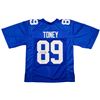 Image 1 : KADARIUS TONEY SIGNED NY GIANTS FOOTBALL JERSEY (BECKETT COA)