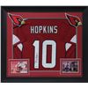 Image 1 : DeAndre Hopkins Authentic Signed Red Pro Style Framed Jersey BECKETT AUTHENTICATED