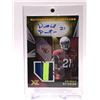 Image 1 : 2020 PANINI XR NO. AS-PP PATRICK PETERSON AUTOGRAPHED SWATCHES 9/10