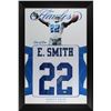 Image 1 : Emmitt Smith Authentic Signed One of One Jersey Framed Display BECKETT AUTHENTICATED