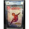 Image 1 : MARVEL COMICS NO.1 INVINCIBLE IRON MAN CGC GRADED 9.4