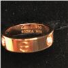 Image 2 : CARTIER MENS RING STAMPED CARTIER AND MARKED 18K/750 IN BOX (REPLICA)