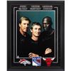 Image 1 : Michael Jordan, Wayne Gretzky & John Elway Signed Framed 24x28 Photo BECKETT AUTHENTICATED