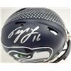 Image 2 : TYLER LOCKETT SIGNED SEATTLE SEAHAWKS MINI HELMET (BECKETT COA)