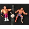 Image 1 : VINTAGE WWF THUMB WRESTLERS AND MACHO MAN DIGITAL WATCH LOT