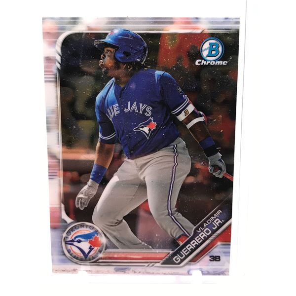 2019 BOWMAN CHROME VLADIMIR GUERRERO JR. ROOKIE CARD