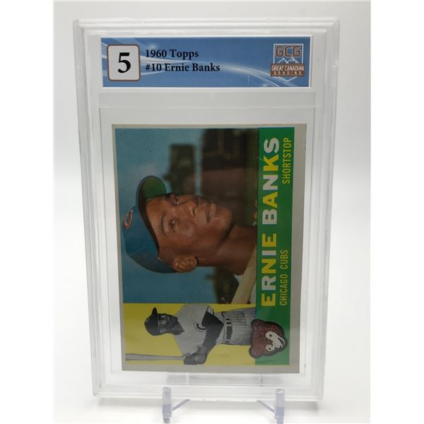 1960 TOPPS BASEBALL ERNIE BANKS (GCG 5)