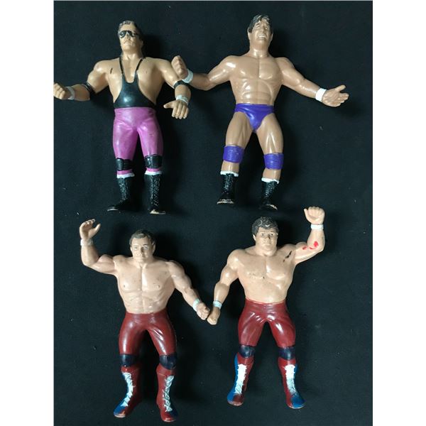 LOT OF VINTAGE LJN WRESTLING FIGURES