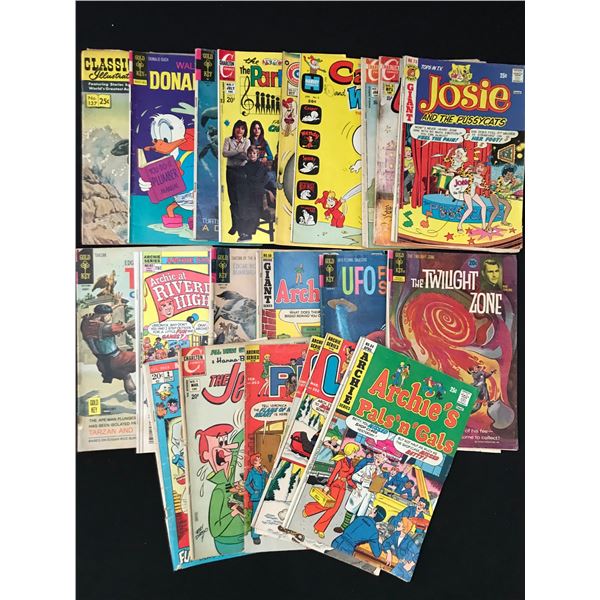 VINTAGE SILVER AGE COMICS BOOK LOT