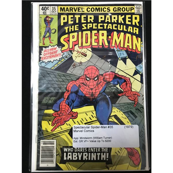 MARVEL COMICS NO.35 THE SPECTACULAR SPIDERMAN (1979)