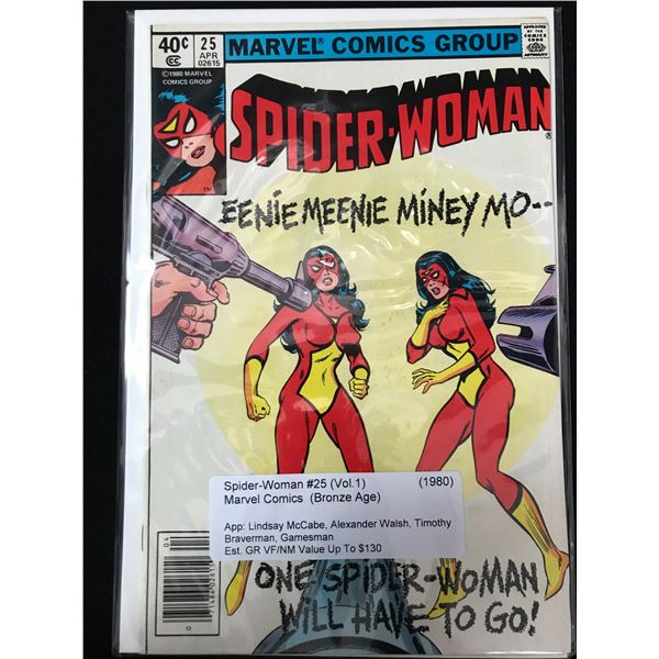 MARVEL COMICS NO.25 SPIDERWOMAN (BRONZE AGE)