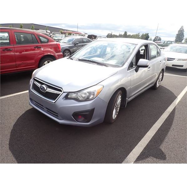 2012 Subaru Impreza RUNS WITH MECHANICAL PROBLEMS Speeds Auto Auctions