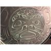 Image 2 : SANDBLAST CARVED ROUND GLASS PANEL BY VANCOUVER ARTIST JOHN NUTTER