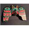 Image 1 : BEAUTIFULLY CARVED AND PAINTED THUNDERBIRD MASK BY XUUJ STAANG (BEAR PAW)