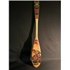 Image 1 : BEAUTIFULLY CARVED AND PAINTED DOUBLE SIDED THUNDERBIRD PADDLE BY XUUJ STAANG (BEAR PAW) 49" LONG