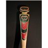 Image 3 : BEAUTIFULLY CARVED AND PAINTED DOUBLE SIDED THUNDERBIRD PADDLE BY XUUJ STAANG (BEAR PAW) 49" LONG