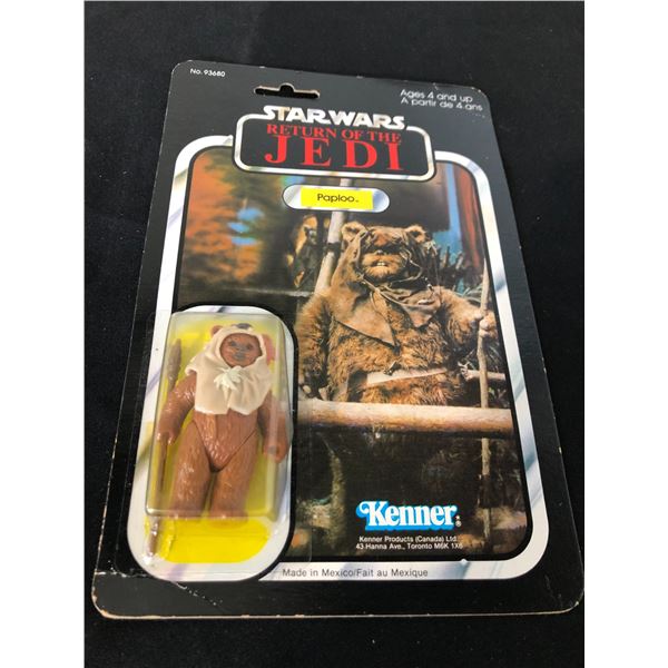 KENNER CANADA STARWARS NO. 93680 RETURN OF THE JEDI PAPLOO ACTION FIGURE SEALED IN BOX