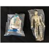 Image 1 : KENNER STARWARS C-3PO AND R2-D2 ACTION FIGURES