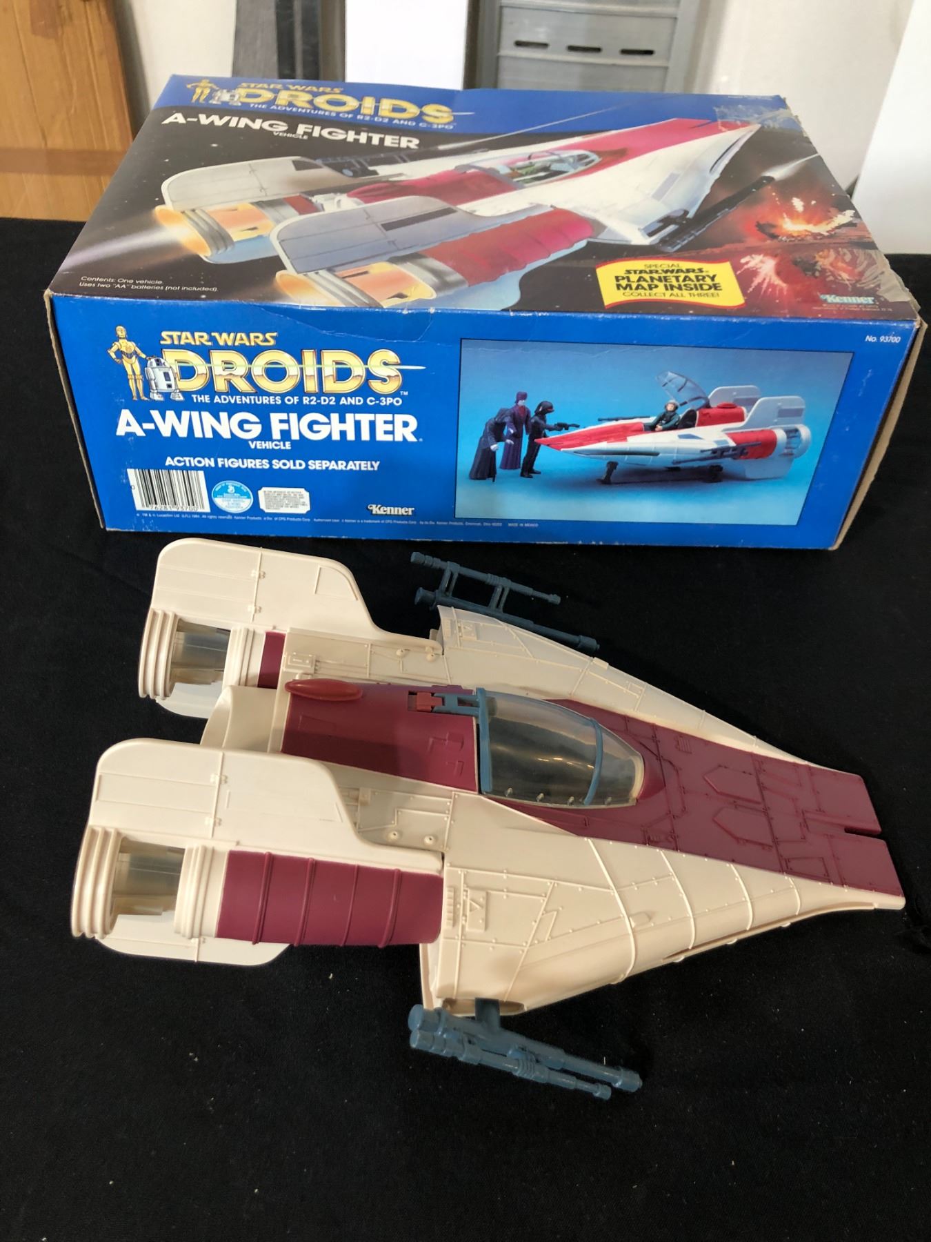 KENNER STARWARS NO. 93700 DROIDS THE ADVENTURE OF R2-D2 AND C-3PO A ...