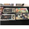 Image 2 : 7 ASSORTED STARWARS THEMED PUZZLES AND BOARD GAMES INCLUDING 2 VERSIONS OF STARWARS ESCAPE FROM