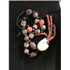 Image 2 : 10 FIRST NATIONS MISC. BEADED NECKLACES