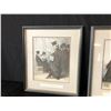 Image 8 : 12 FRAMED LITHOGRAPHS BY HONOR'E DAUMIER 12" X 14"