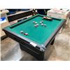 Image 1 : HATHAWAY BLUEWAVE MODEL BG2404PG BUMPER POOL TABLE 39"W X 54"L X 31"H